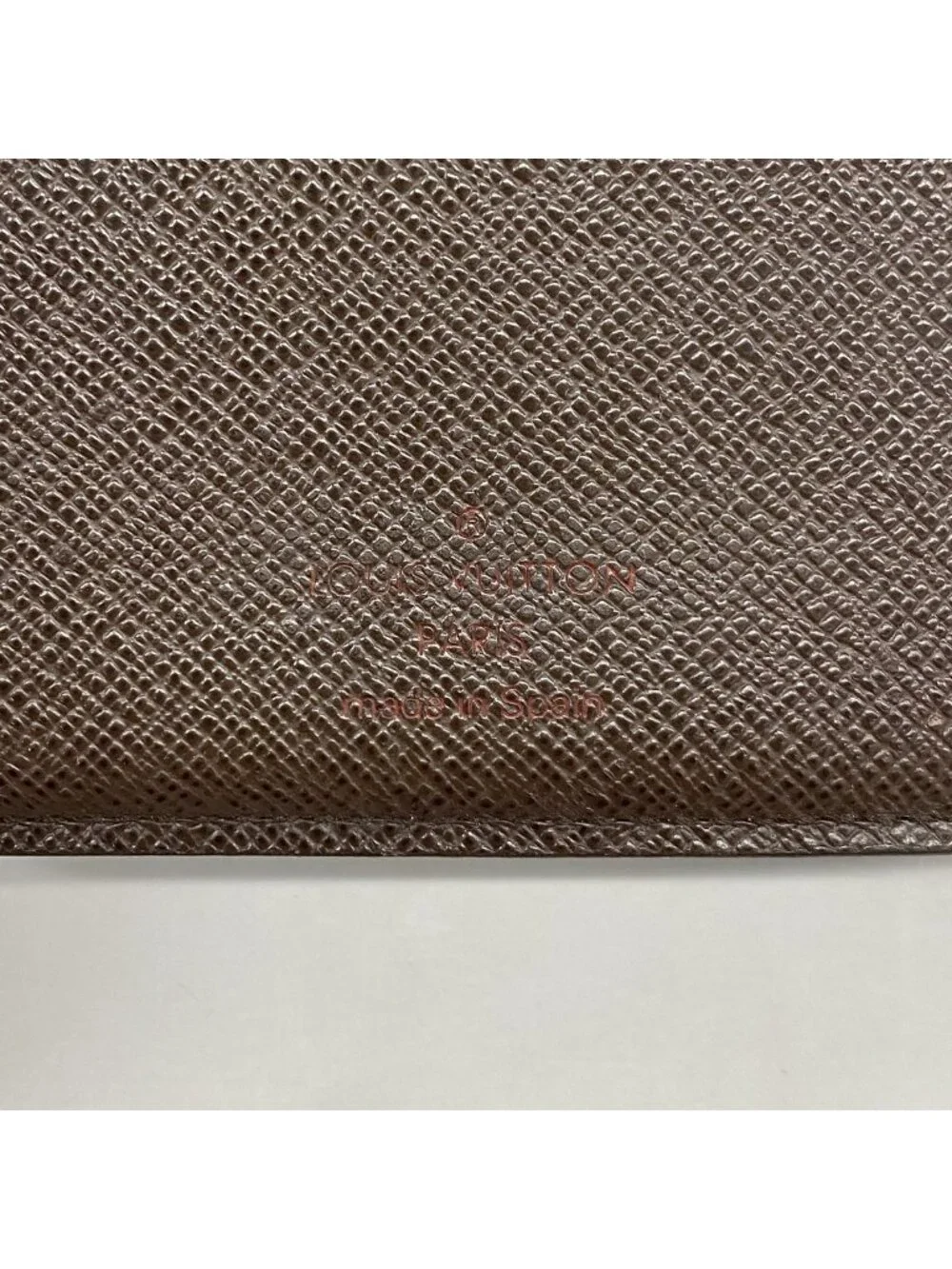 Louis Vuitton Wallet Damier Portefeuille Marco Ebene